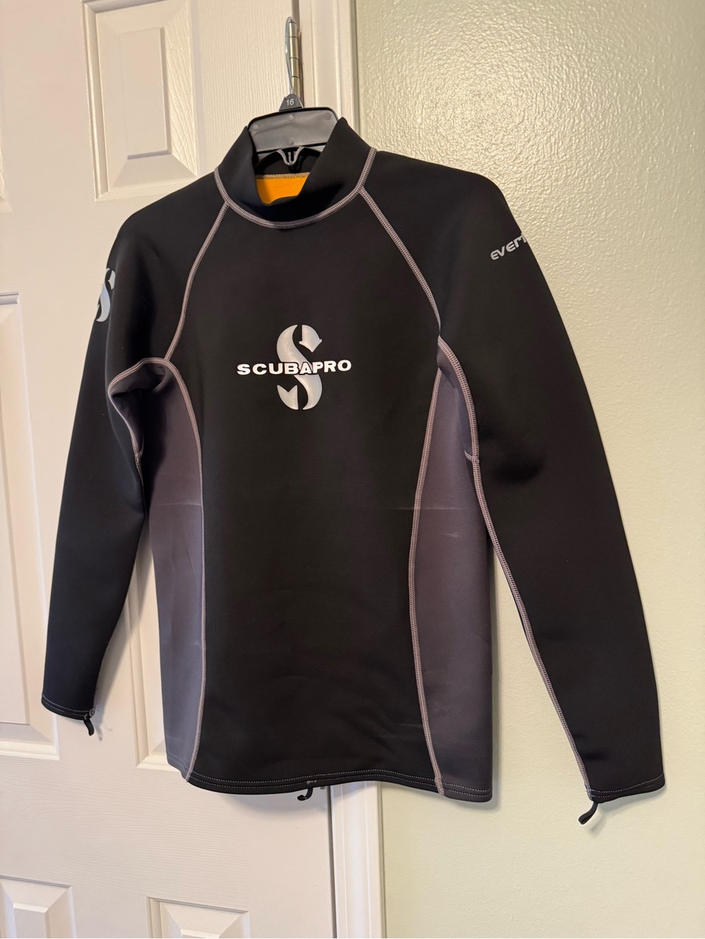 Scubapro Men's Black Swim Rash Guard